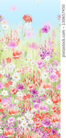 Varied Floral And Whimsical Patterned Decorative Paper Assortment Varied Floral And Whimsical Patterned Decorative Paper Assortment 130657450