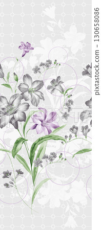 Assorted Elegant Floral and Patterned Decorative Paper Collection 130658086