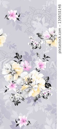 Assorted Elegant Floral and Patterned Decorative Paper Collection 130658146