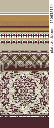 Assorted Elegant Floral and Patterned Decorative Paper Collection Assorted Elegant Floral and Patterned Decorative Paper Collection 130658184
