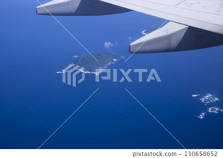 Japanese islands seen from an airplane Japanese islands seen from an airplane 130658652