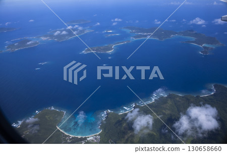 從空中俯瞰日本島嶼 130658660