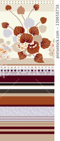 Varied Floral and Whimsical Patterned Decorative Paper Assortment Varied Floral and Whimsical Patterned Decorative Paper Assortment 130658738