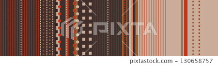 Varied Floral and Whimsical Patterned Decorative Paper Assortment 130658757