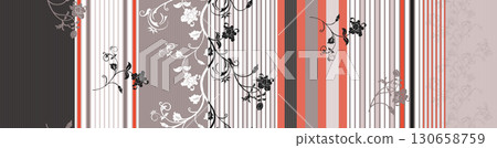 Varied Floral and Whimsical Patterned Decorative Paper Assortment 130658759