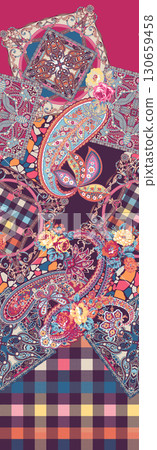 Assorted Artistic Patterned Decorative Paper Collection Assorted Artistic Patterned Decorative Paper Collection 130659458