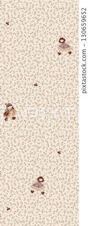 Diverse Floral and Cartoon Patterned Decorative Paper Assortment 130659652