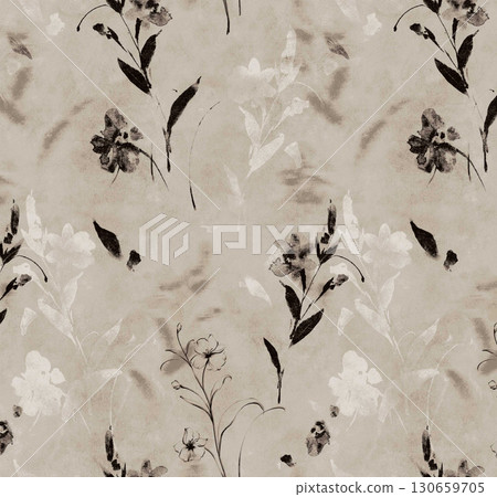 Charming Floral and Cartoon Patterned Decorative Paper Collection 130659705