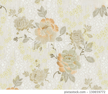 Charming Floral and Cartoon Patterned Decorative Paper Collection 130659772