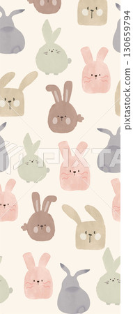 Charming Floral and Cartoon Patterned Decorative Paper Collection 130659794