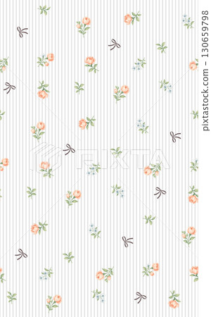 Charming Floral and Cartoon Patterned Decorative Paper Collection Charming Floral and Cartoon Patterned Decorative Paper Collection 130659798