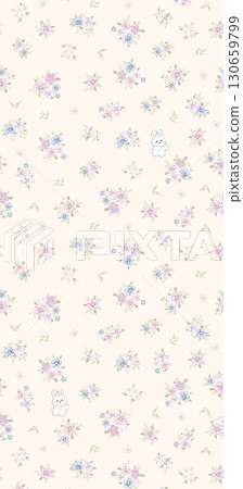 Charming Floral and Cartoon Patterned Decorative Paper Collection 130659799
