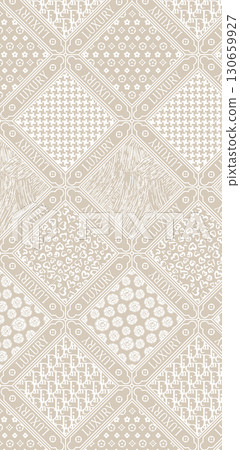 Diverse Floral and Leaf Patterned Decorative Paper Assortment Diverse Floral and Leaf Patterned Decorative Paper Assortment 130659927