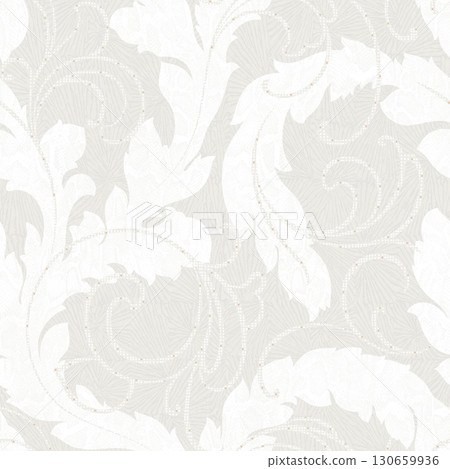 Diverse Floral and Leaf Patterned Decorative Paper Assortment 130659936