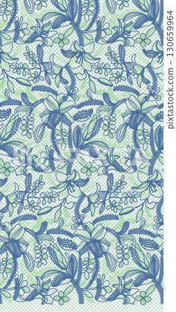 Diverse Floral and Leaf Patterned Decorative Paper Assortment Diverse Floral and Leaf Patterned Decorative Paper Assortment 130659964