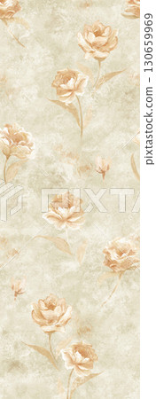 Diverse Floral and Leaf Patterned Decorative Paper Assortment 130659969