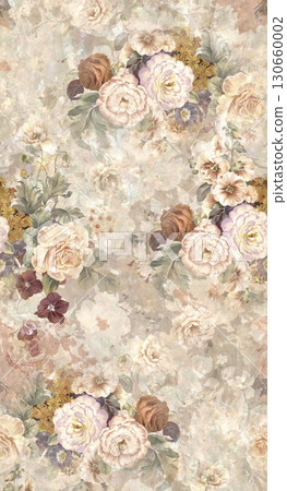 Diverse Floral and Leaf Patterned Decorative Paper Assortment Diverse Floral and Leaf Patterned Decorative Paper Assortment 130660002