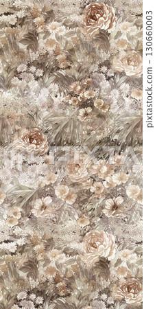 Diverse Floral and Leaf Patterned Decorative Paper Assortment Diverse Floral and Leaf Patterned Decorative Paper Assortment 130660003