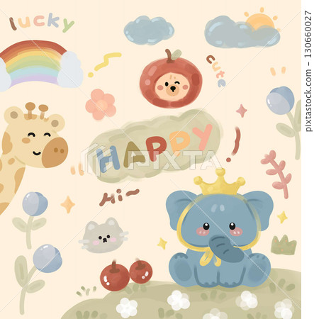 Assorted Floral and Cute Patterned Decorative Paper Collection Assorted Floral and Cute Patterned Decorative Paper Collection 130660027