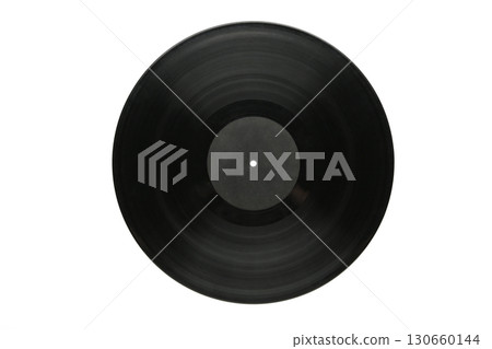 Vinyl record isolated on white background. Vinyl record isolated on white background. 130660144