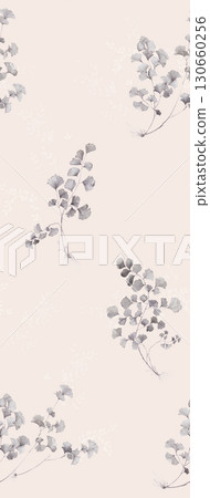 Artistic Floral Patterned Decorative Paper Collection 130660256