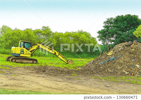 Shovel car 130660471