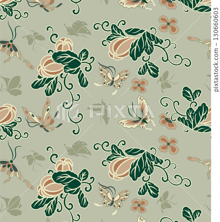 Diverse Delicate Patterned Decorative Paper Selection 130660603