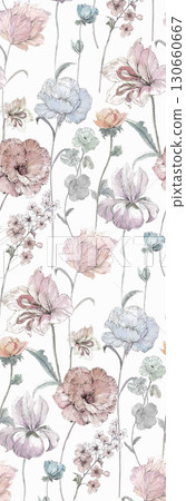 Diverse Delicate Patterned Decorative Paper Selection 130660667