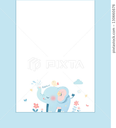 Pastel Floral Patterned Decorative Paper Collection 130660876