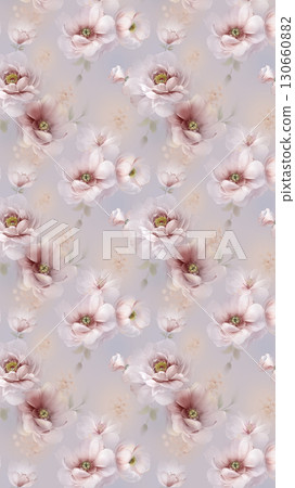 Pastel Floral Patterned Decorative Paper Collection Pastel Floral Patterned Decorative Paper Collection 130660882