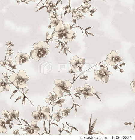 Pastel Floral Patterned Decorative Paper Collection Pastel Floral Patterned Decorative Paper Collection 130660884