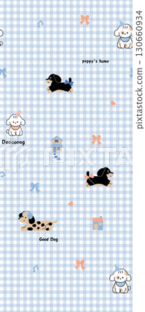 Pastel Floral Patterned Decorative Paper Collection 130660934