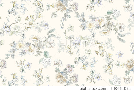 Soft Floral Patterned Decorative Paper Assortment Soft Floral Patterned Decorative Paper Assortment 130661033