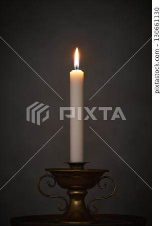 One candle light 130661130