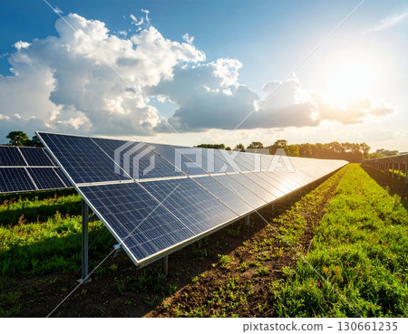 山中巨型太陽能發電系統 130661235