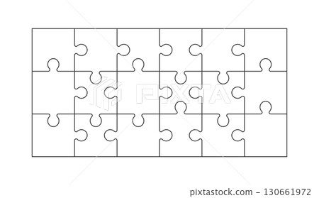 puzzle, jigsaw, vector 130661972