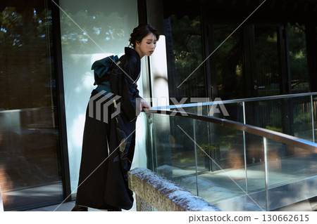 Portrait of a woman wearing traditional Japanese clothing at a shrine | Kimono, shrines, traditional beauty Portrait of a woman wearing traditional Japanese clothing at a shrine | Kimono, shrines, traditional beauty 130662615
