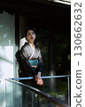 Portrait of a woman wearing traditional Japanese clothing at a shrine | Kimono, shrines, traditional beauty 130662632
