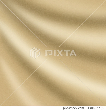 絲綢緞面般的垂墜背景紋理，米色和金色交相輝映，展現優雅布料質感。 130662716