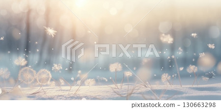 snow snowflakes cold winter frozen background texture, ai 130663298