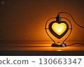 heart shaped lights 130663347