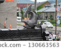 A salmon-shaped Shachihoko (killer whale) 130663563