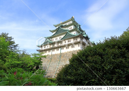愛知縣名古屋市名古屋城塔 愛知縣名古屋市名古屋城塔 130663667