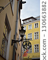 Old street lamp in the old town 130663882