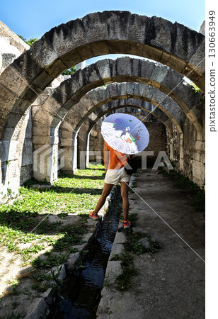 The ancient city of Smyrna Agora is known as the place where art was very intense and philosophy first emerged. The ancient city of Smyrna Agora is known as the place where art was very intense and philosophy first emerged. 130663949