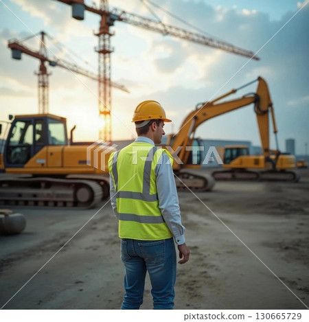 在外地工作的工人 130665729