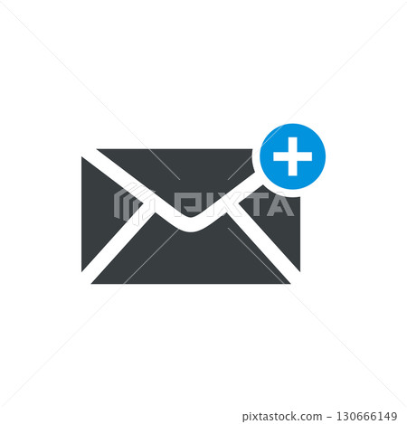 Envelope Email Icon Logo Template Illustration Design. Vector EP 130666149