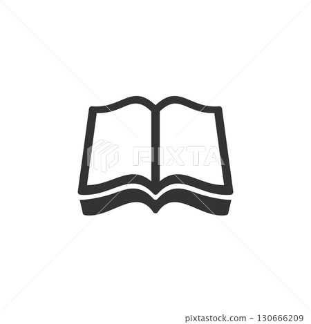 Book Education Icon Logo Template Illustration Design. Vector EP 130666209