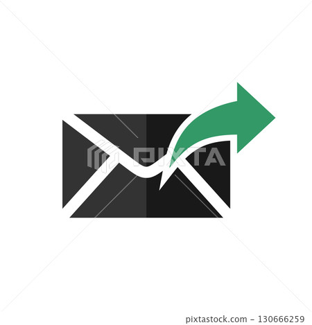 Envelope Email Icon Logo Template Illustration Design. Vector EP 130666259