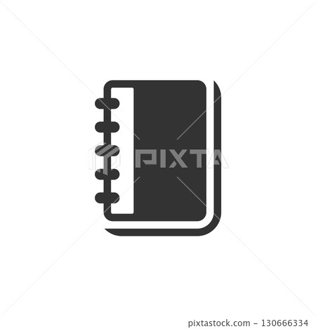 Journal Book Icon Logo Template Illustration Design. Vector EPS 130666334